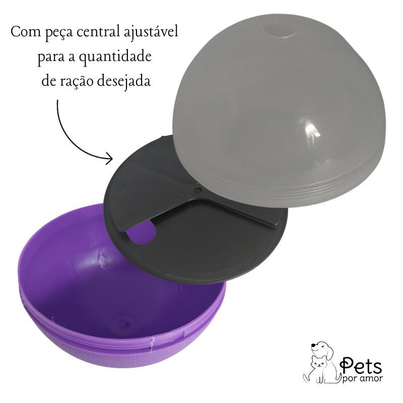 Bola Interativa com Compartimento para Petiscos