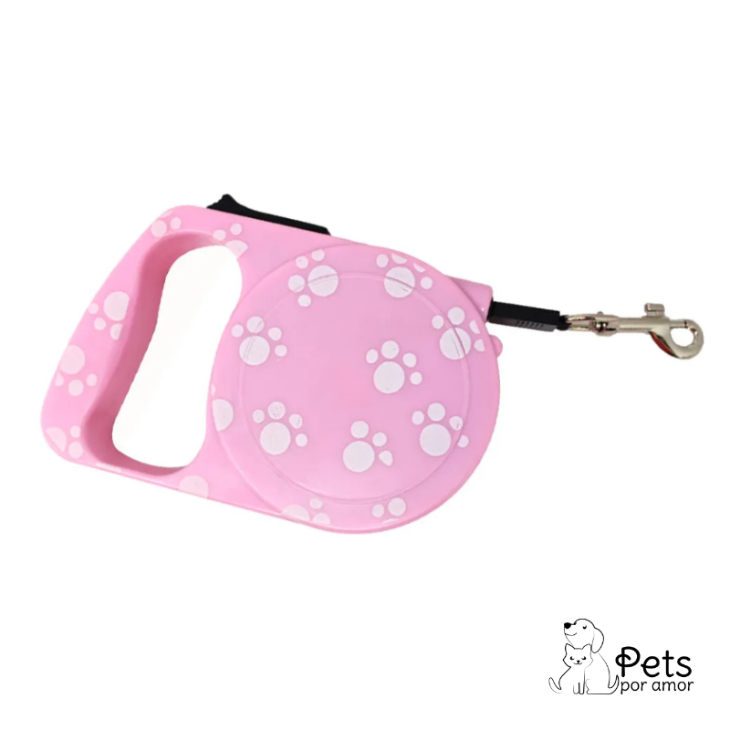 Guia Retrátil para Cães de Pequeno Porte