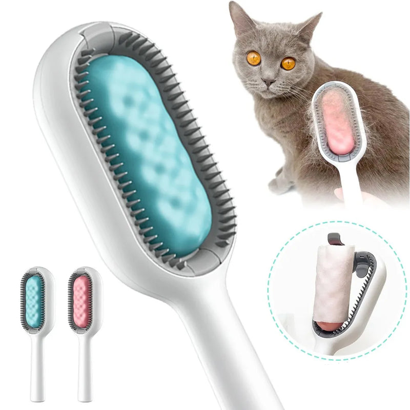 Escova de Limpeza 2 em 1 para Pet