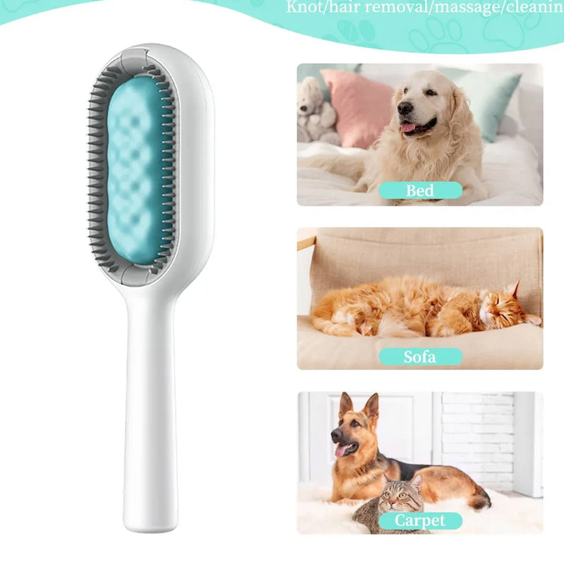 Escova de Limpeza 2 em 1 para Pet