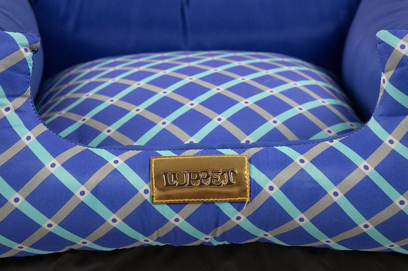 Cama Azul para Pet de Luxo
