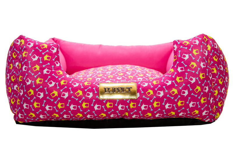 Cama Rosa para Pet de Luxo