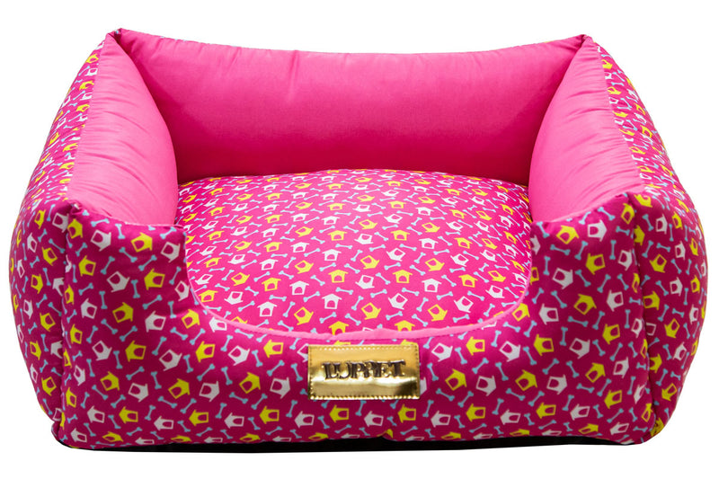 Cama Rosa para Pet de Luxo