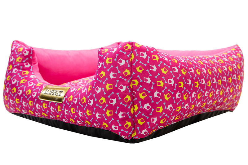 Cama Rosa para Pet de Luxo