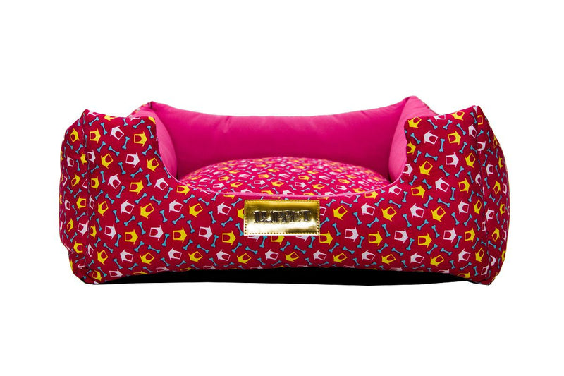 Cama Rosa para Pet de Luxo
