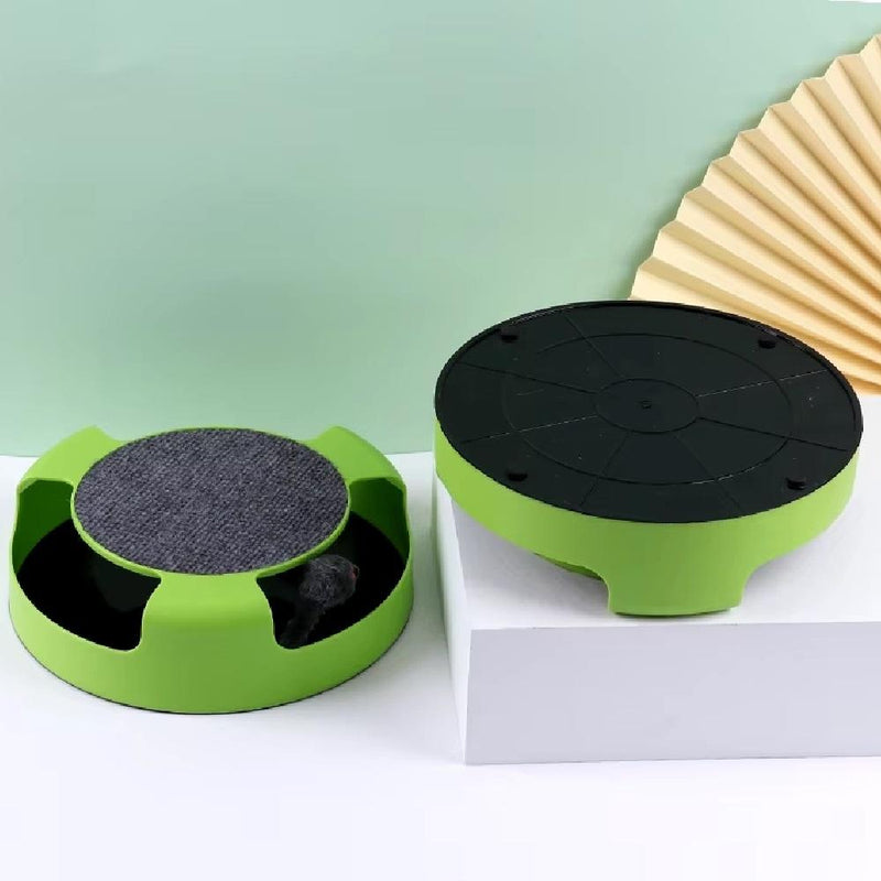 Brinquedo para Gato Giratório com Arranhador
