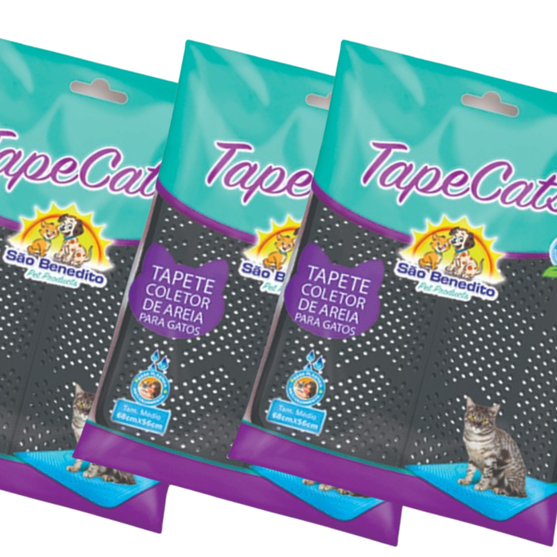 Tapete Coletor de Areia para Gatos